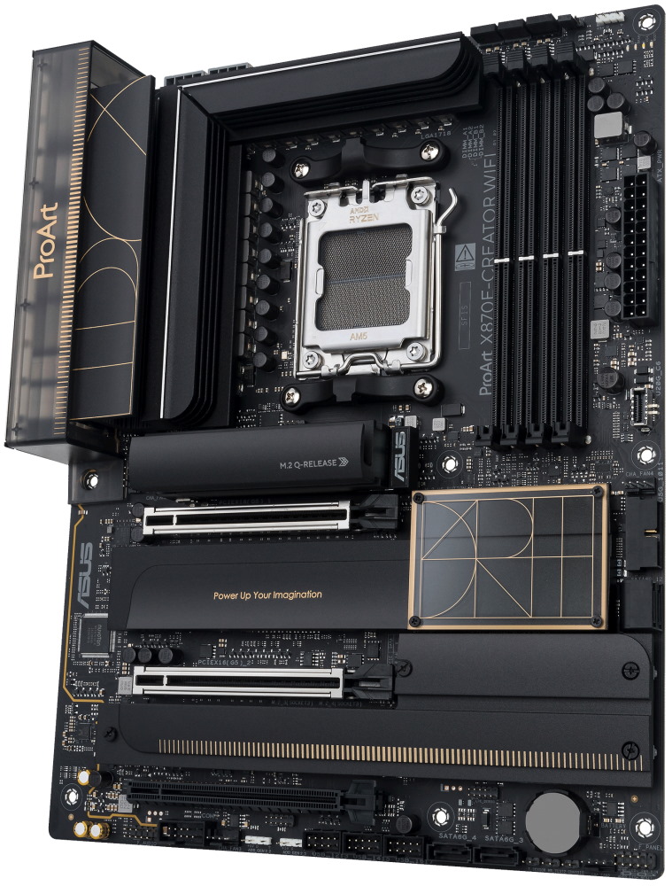 ASUS PROART X870E-CREATOR WIFI / X870E / AM5 / 4x DDR5 / HDMI / M.2 / USB4 / WIFI / ATX